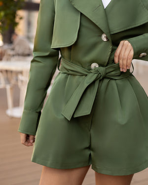 Carvelli Romper-Trench