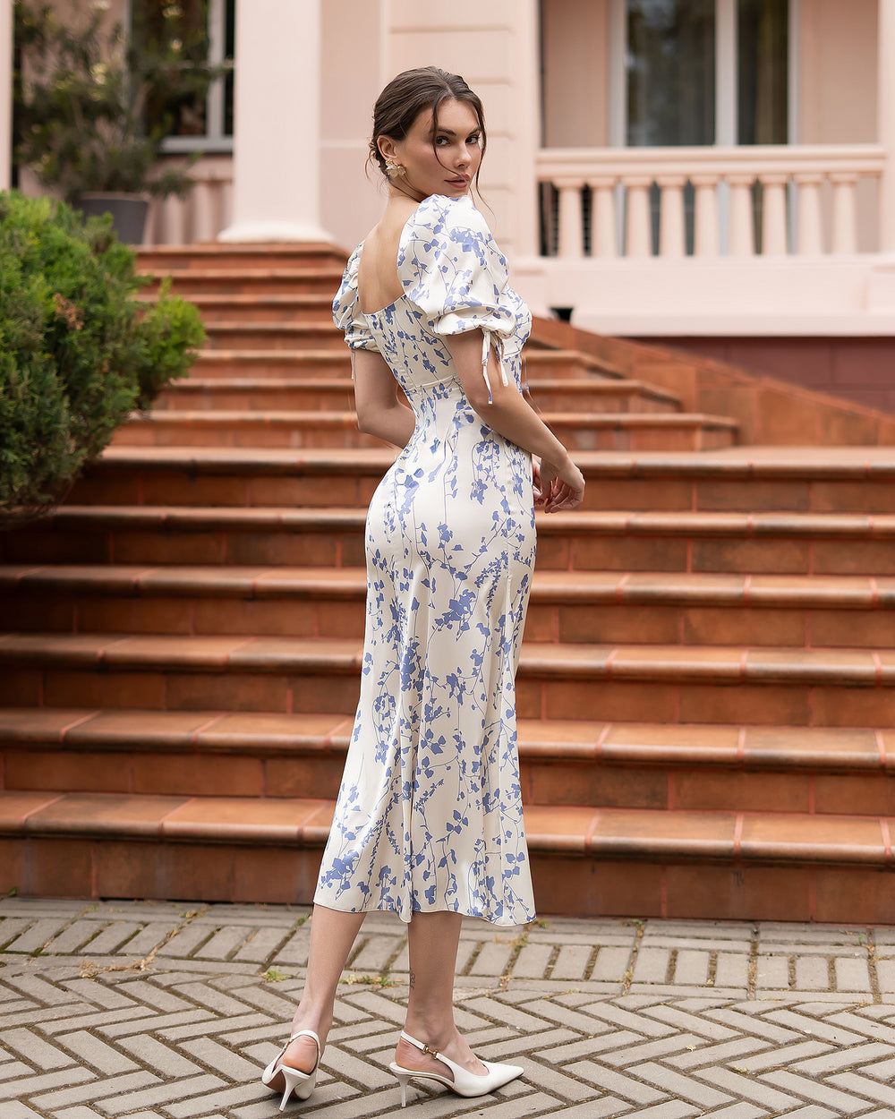 Daphne Print Dress