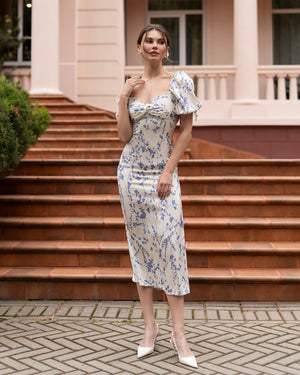 Daphne Print Dress