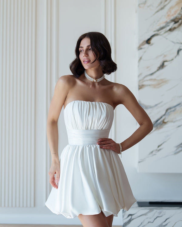 Lyra Bridal Corset Dress.