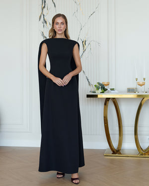 Athena Cape Gown.
