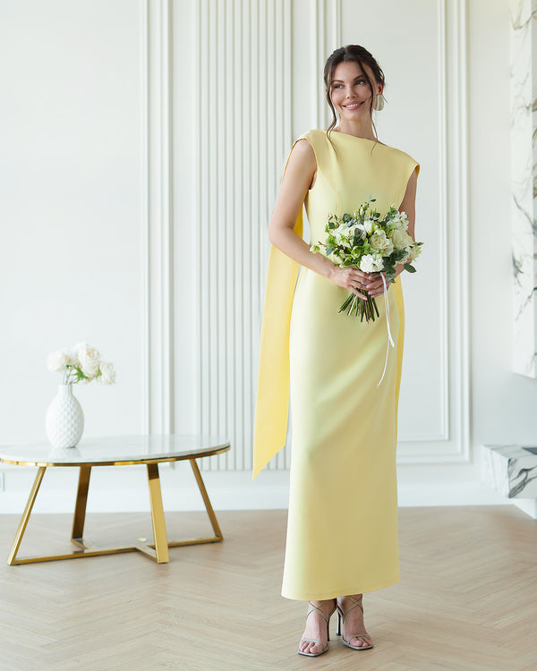 Athena Cape Gown.