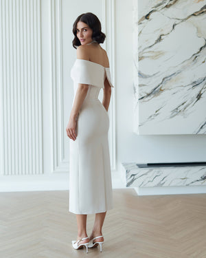 Ophelia Corset Midi Dress.
