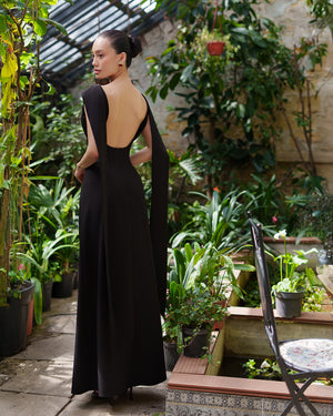 Athena Cape Gown.