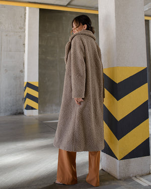 Lambelle Faux Fur Coat