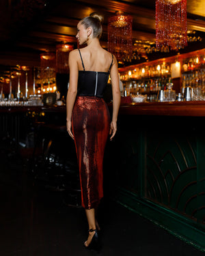 Aurevia Bandage Midi Skirt