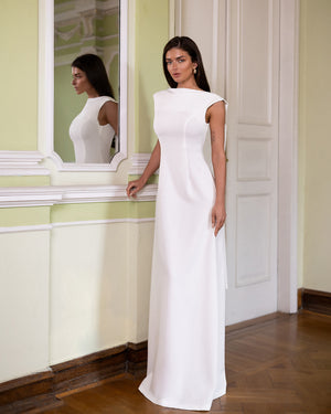 Athena Bridal Cape Gown