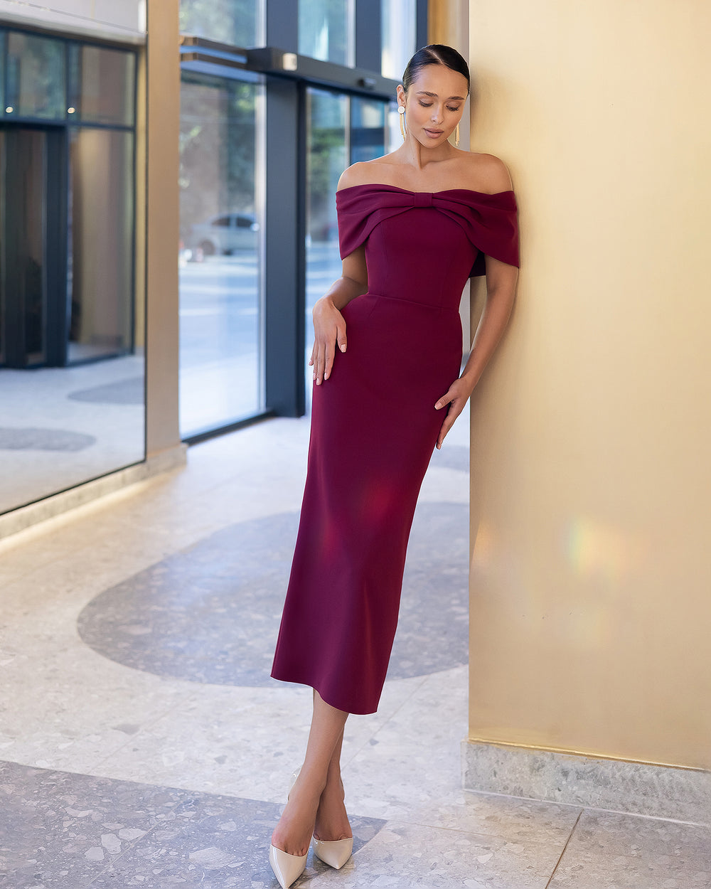 Ophelia Corset Midi Dress