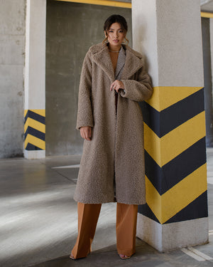 Lambelle Faux Fur Coat