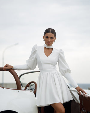 Isaline Bridal Mini Dress