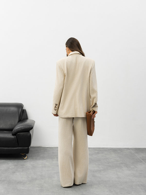 Liorenne Linen Suit