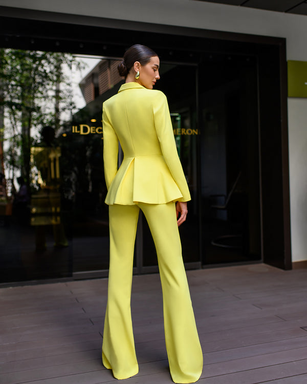 Riviera Peplum Suit