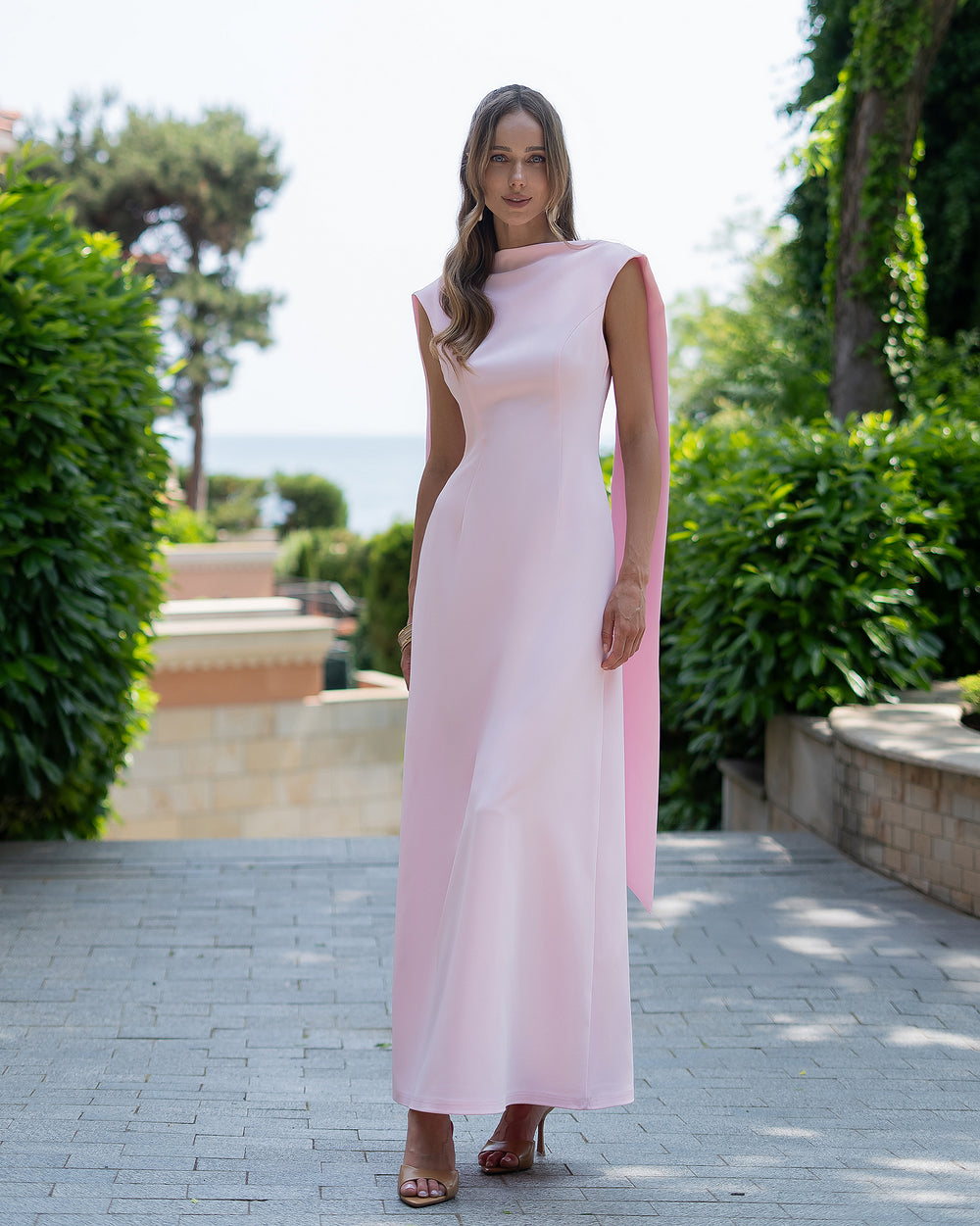 Athena Cape Gown.
