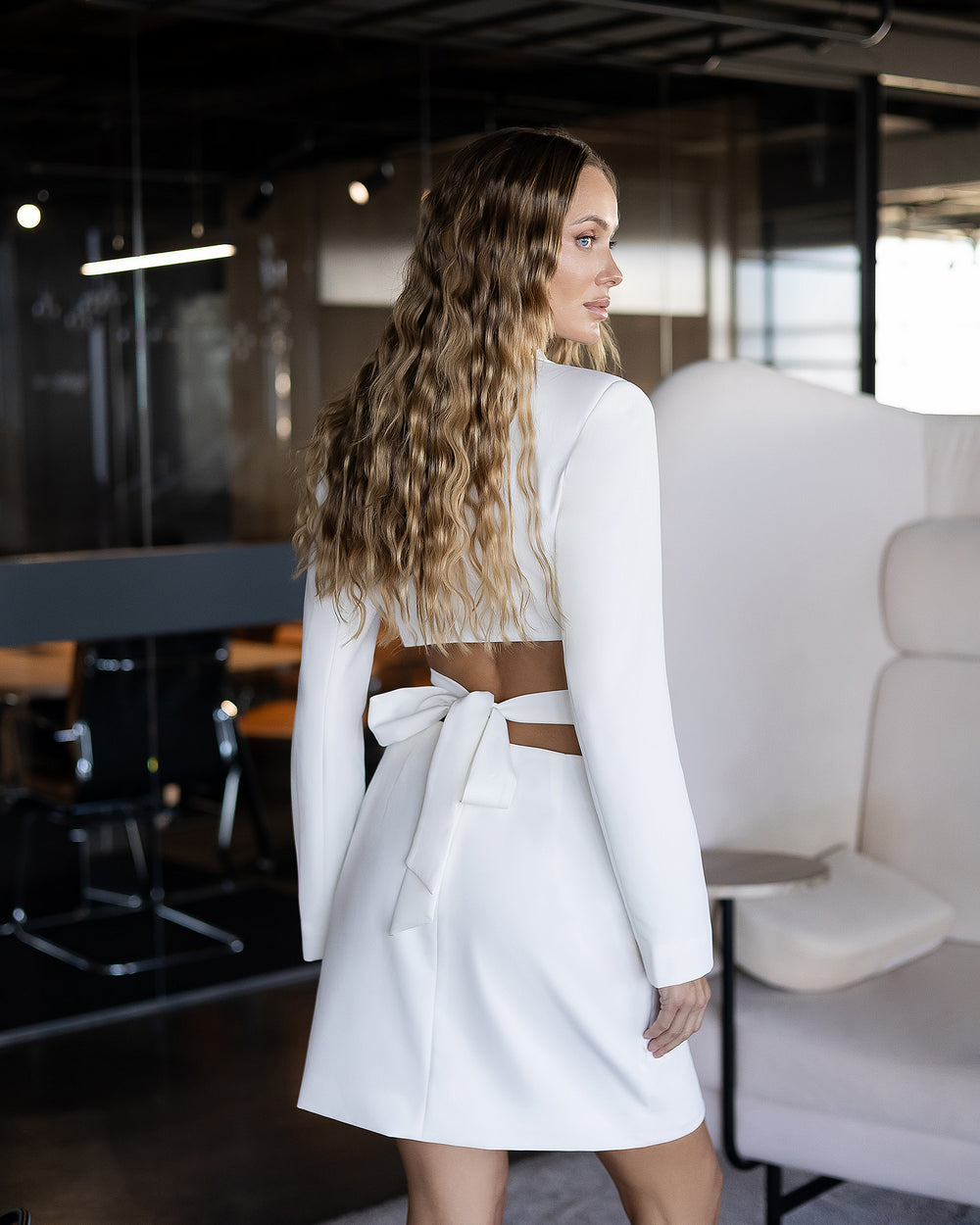 Elyane Bridal Blazer Dress