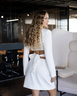 Elyane Bridal Blazer Dress