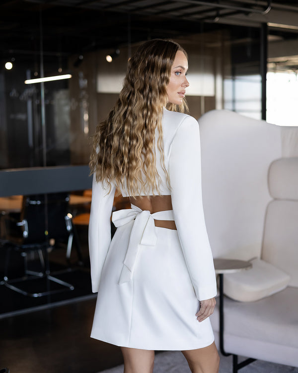 Elyane Bridal Blazer Dress