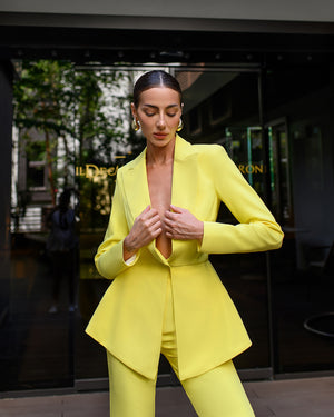 Riviera Peplum Suit