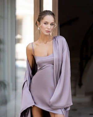 Valerienne Mini Dress with Cape