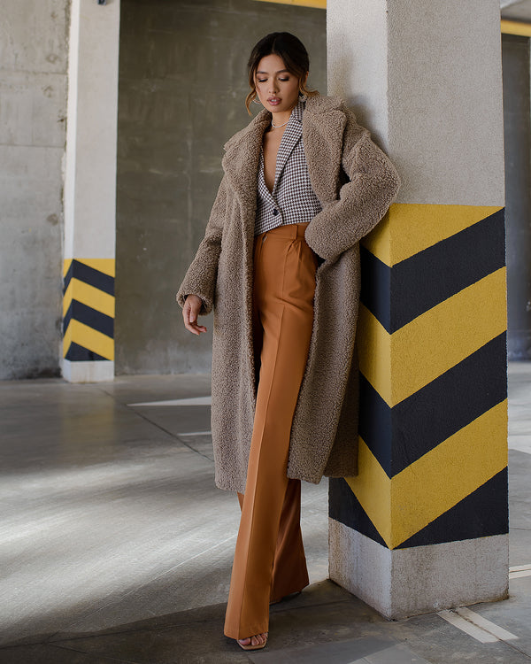 Lambelle Faux Fur Coat