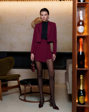 Monaco Blazer Skort Set