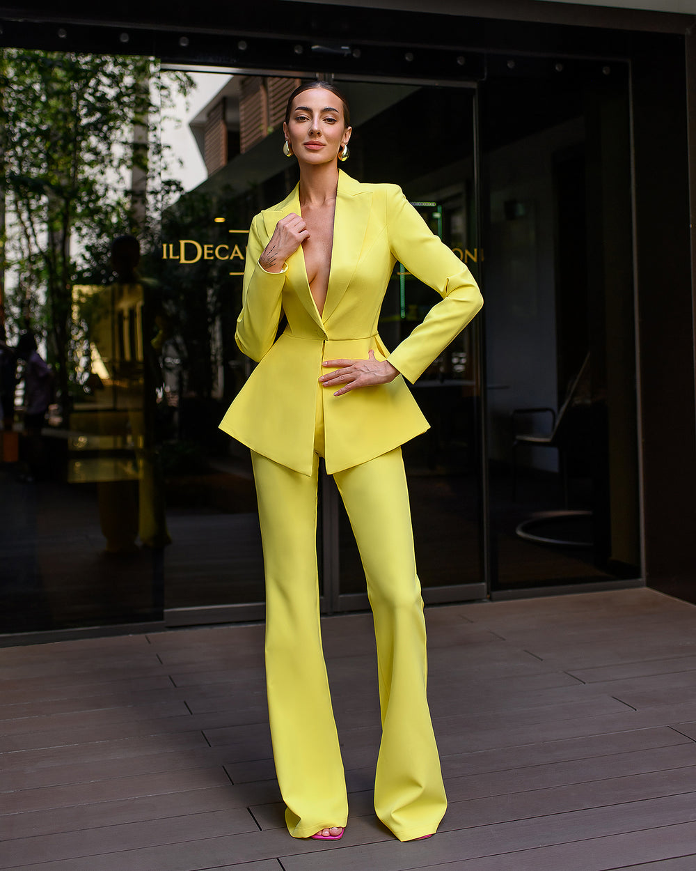 Riviera Peplum Suit