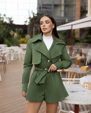 Carvelli Romper-Trench