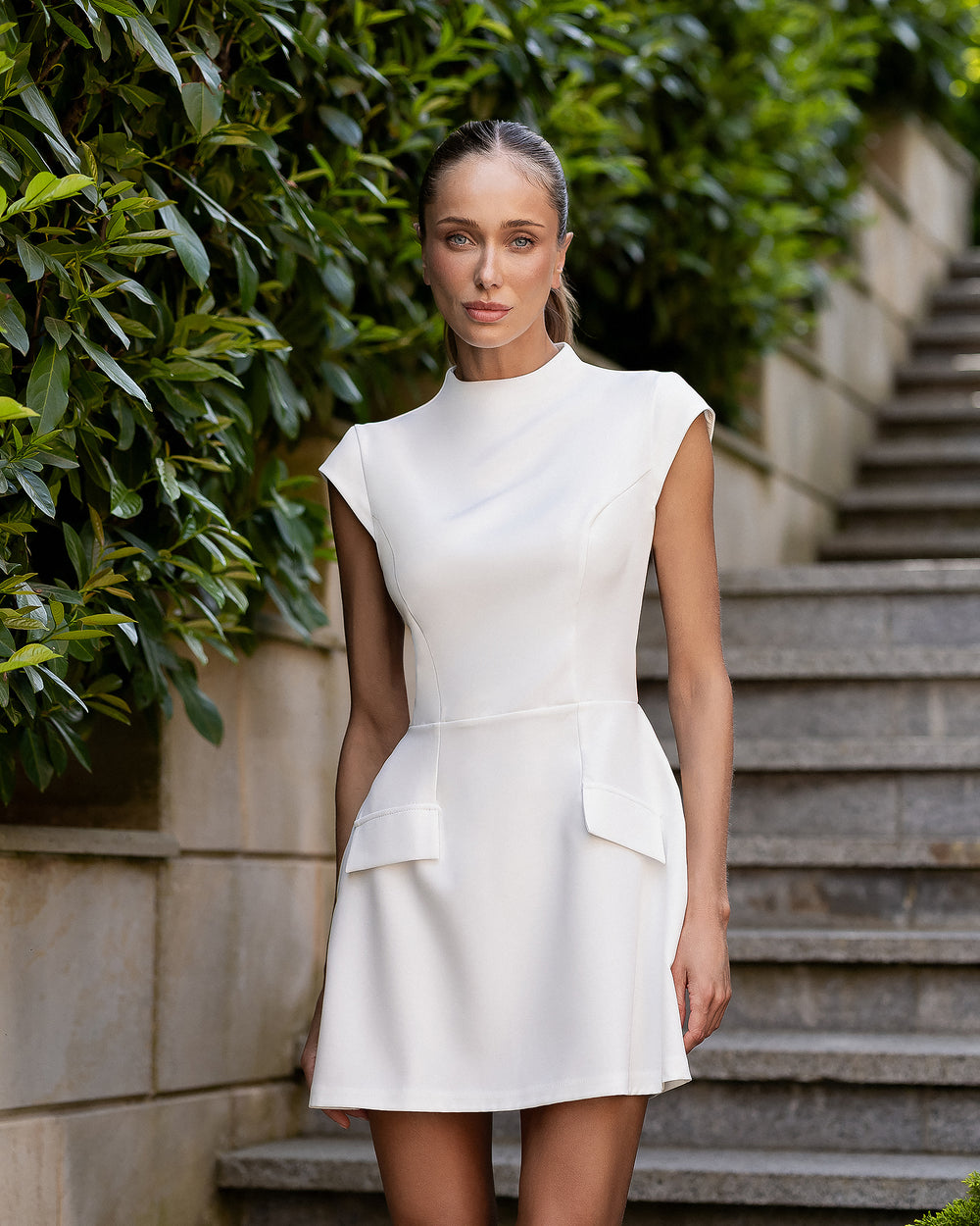 Clara Bridal Mini Dress