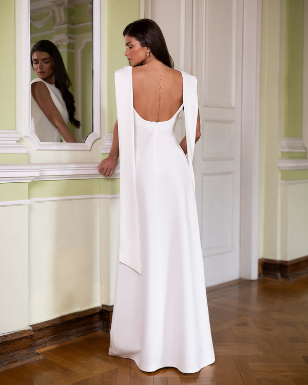 Athena Cape Gown