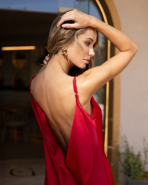 Lumina Cascade Gown