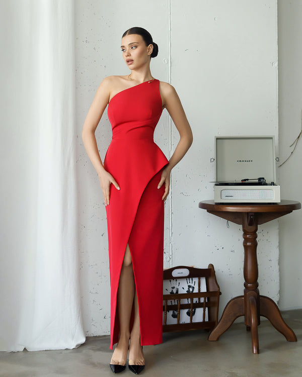 Aurora One Shoulder Dress