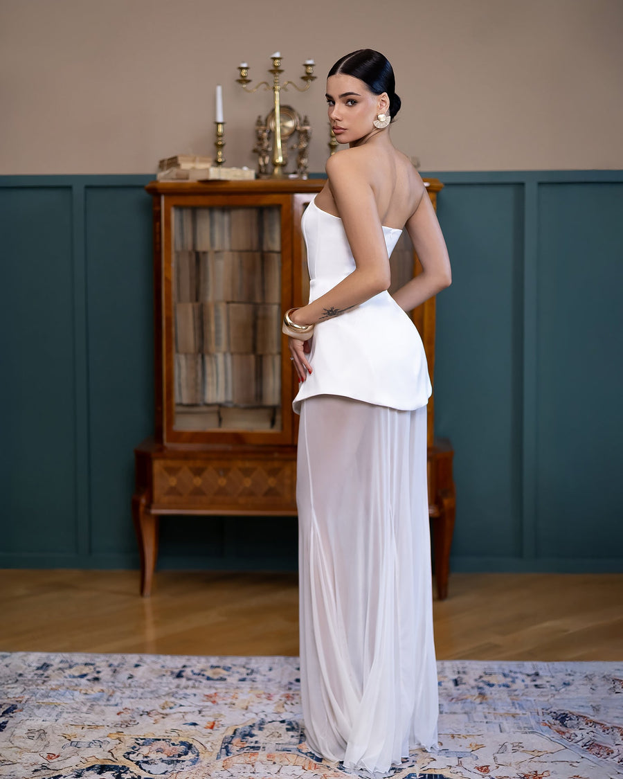 Moonlight Bridal Tulle Dress Set