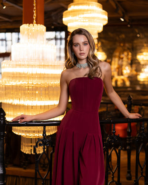 Emerelle Strapless Jumpsuit