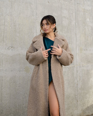 Lambelle Faux Fur Coat