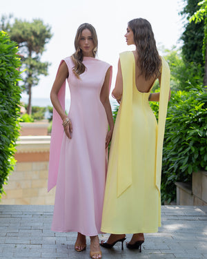 Athena Cape Gown.