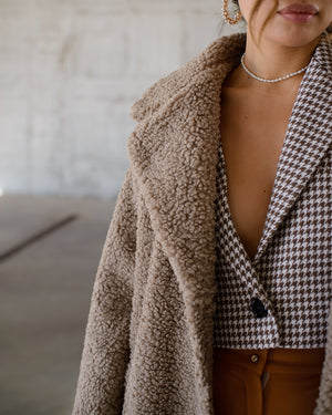 Lambelle Faux Fur Coat