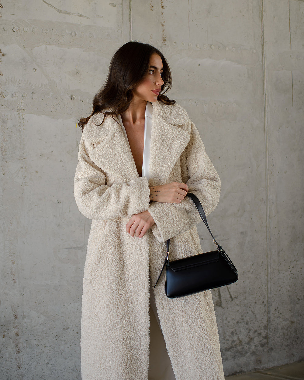 Lambelle Faux Fur Coat