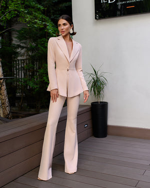 Riviera Peplum Suit
