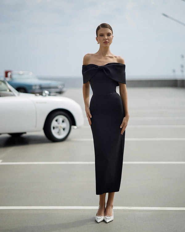 Ophelia Corset Midi Dress