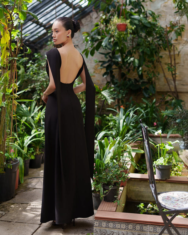 Athena Cape Gown
