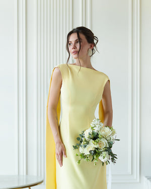 Athena Cape Gown