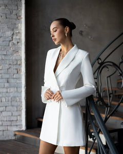 Corinne Bridal Blazer Dress