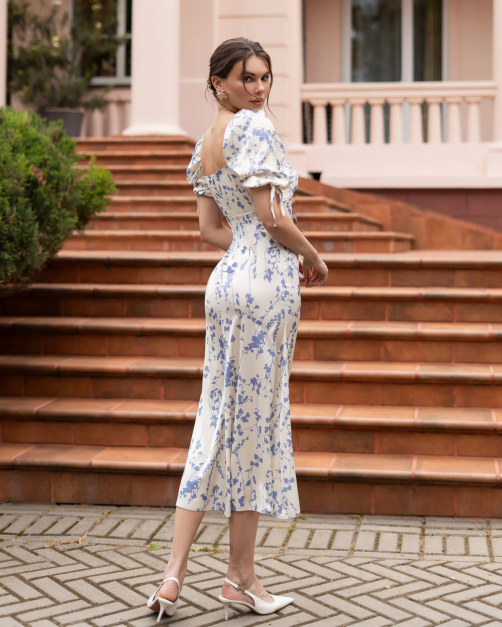 Daphne Print Dress