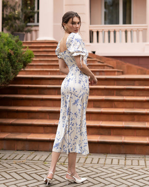 Daphne Print Dress