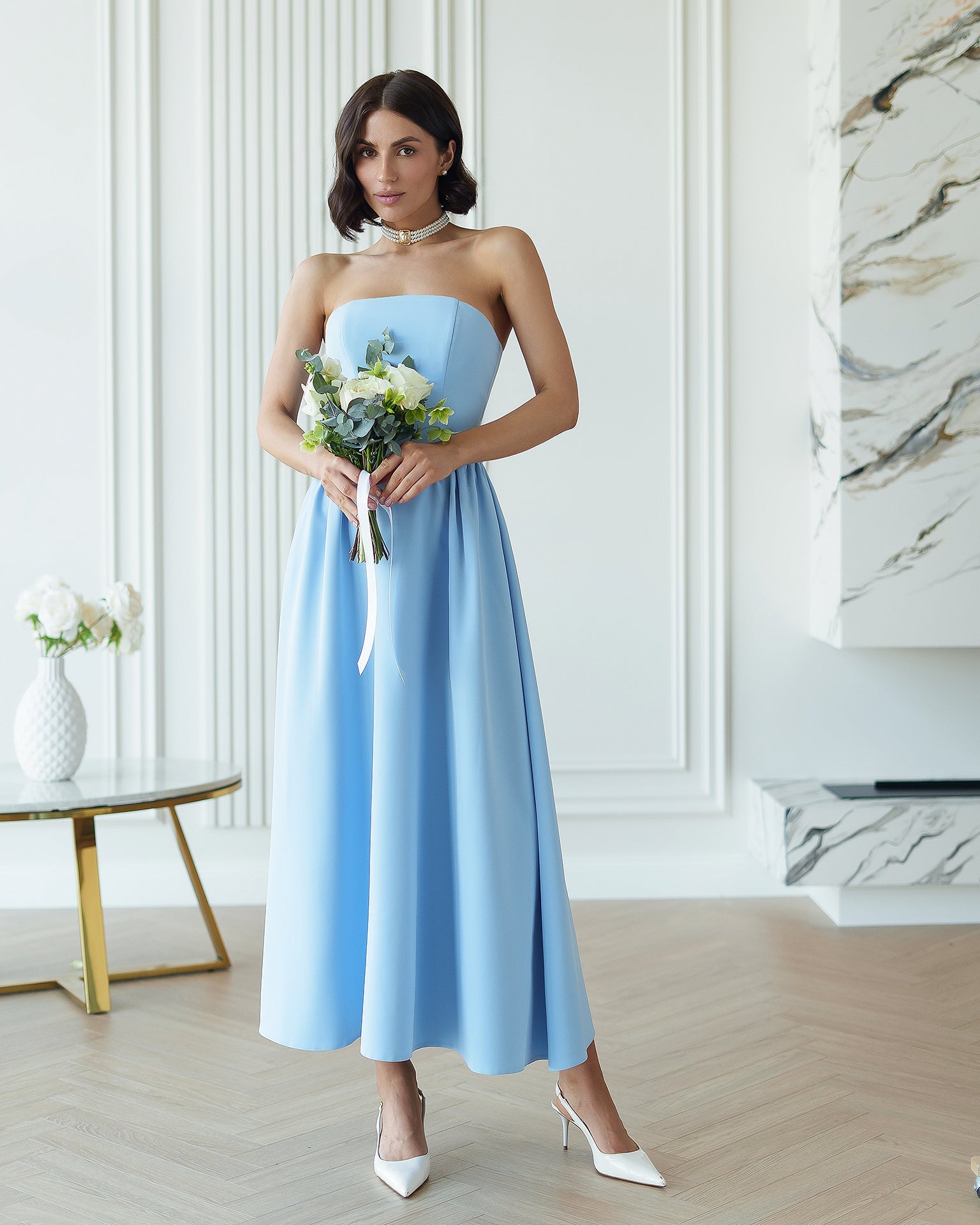 lucia midi dress Lucia Midi Dress Shopping at Tiffany's