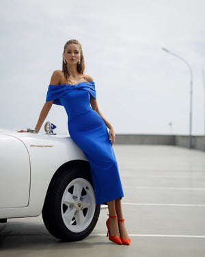Ophelia Corset Midi Dress