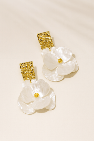 Orchid of Dawn Earrings