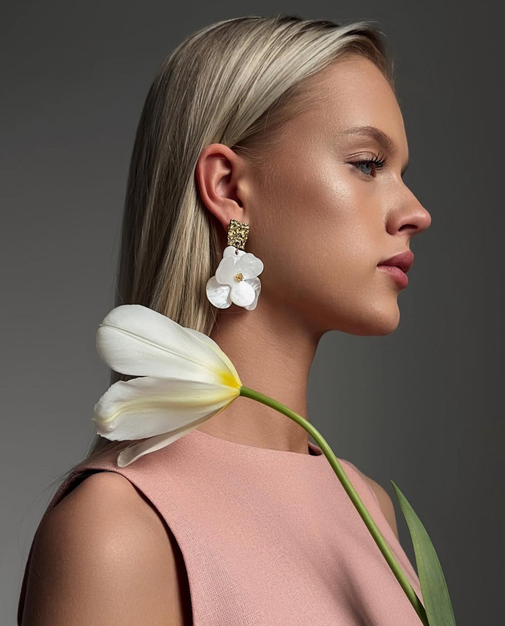Orchid of Dawn Earrings