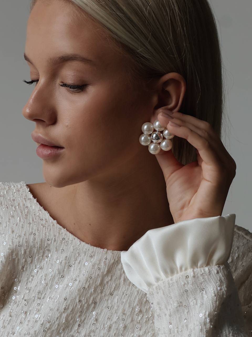 Pearl Blossom Earrings