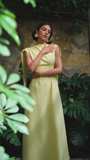 Athena Cape Gown