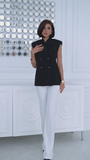 Vantage Sleeveless Blazer